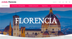 Desktop Screenshot of disfrutaflorencia.com
